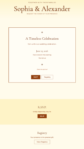 Vintage Wedding